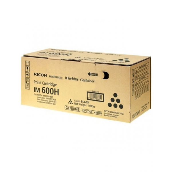 Ricoh 418481 tonerpatron 1 stk Original Sort