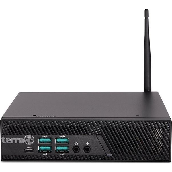 TERRA 1009974 PCs/estación de trabajo Intel® Core™ i3 i3-12100 8 GB DDR5-SDRAM 500 GB SSD Windows 11 Pro Mini PC Negro