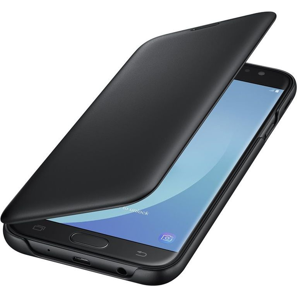 Samsung EF-WJ730 кейс за мобилен телефон 14 см (5.5") Калъф портофейл Черен