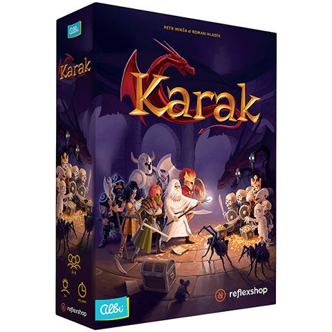 Asmodee KARAK társasjáték (ALKARRS) (ALKARRS)