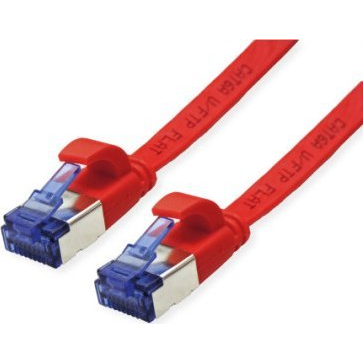 Patchcord Value F/UTP 6a RJ45 / RJ45 0,5 m červený