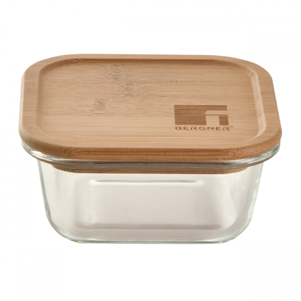 Bergner Greener контейнер за храна от боросиликатно стъкло, 320 мл