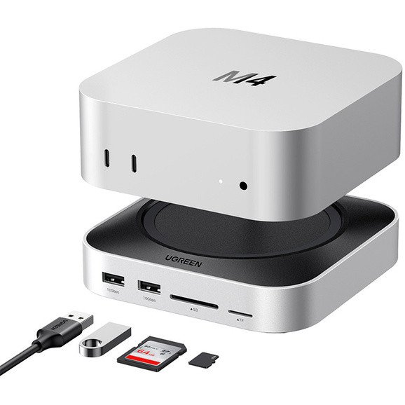 Dokovacia stanica 11 v 1 Ugreen CM841, USB-C (sivá)