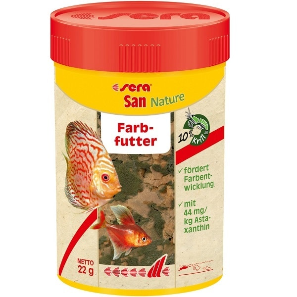 Sera San Nature akvárium haltáp haleledel 100ml (22g) (108828)