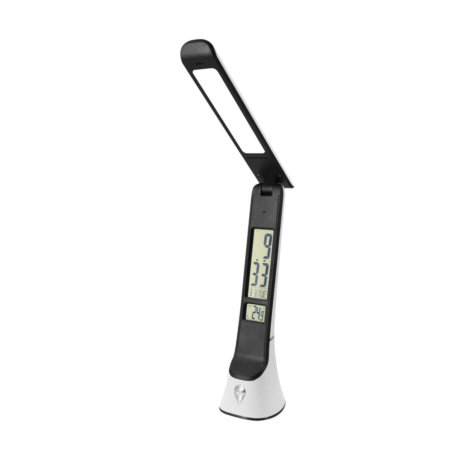 Avide LED asztali lámpa Hugo naptárral bőrhatású fehér-barna 5W (ABLDLC-6W-WB-HG) (ABLDLC-6W-WB-HG)