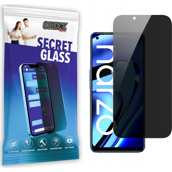  GrizzGlass Szkło prywatyzujące GrizzGlass SecretGlass Realme Narzo 50 Pro 5G