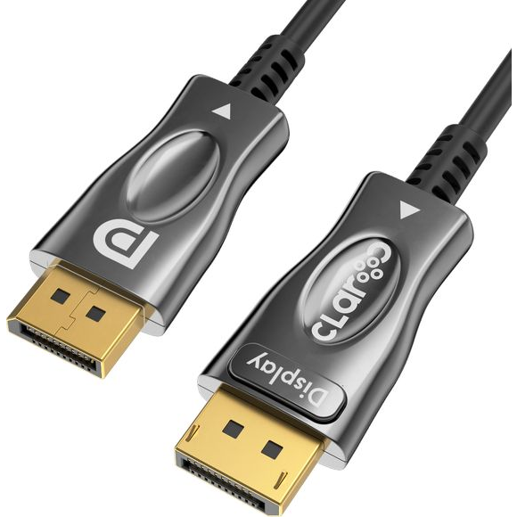 CLAROC CABLE DisplayPort 1.4 AOC, 8K, 15m, CLAROC-DP-14-15M (CLAROC-DP-14-15M)
