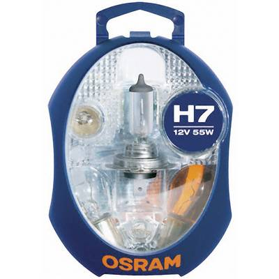 OSRAM Tartalék izzós doboz H7 12 V 12 V PX26d (H x Sz x Ma) 115 x 90 x 60 mm (CLKMH7 EURO UNV1)