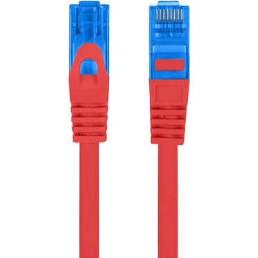 Patchcord Lanberg S/FTP kat.6A 3m LSZH CCA fluke passed červený