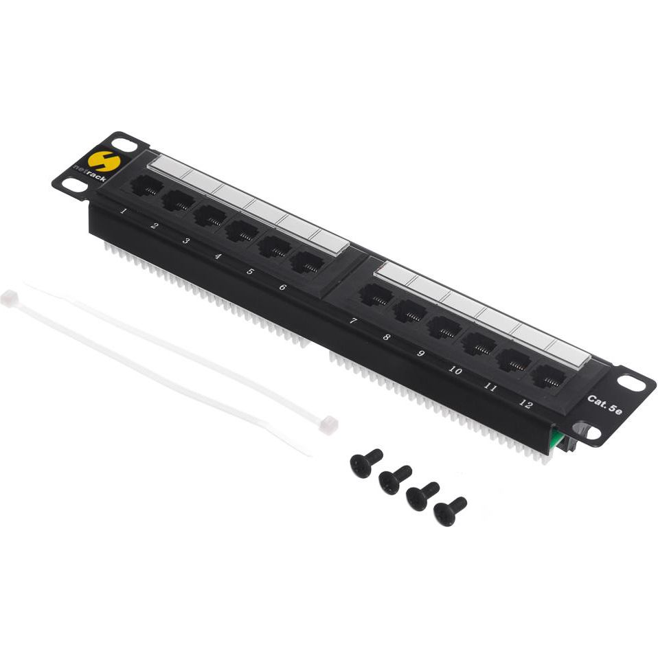 Netrack patch panel 12 port 10