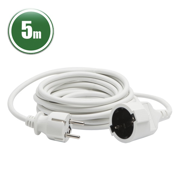 Hálózati lengő hosszabító (20503WH), 5m (20503WH)