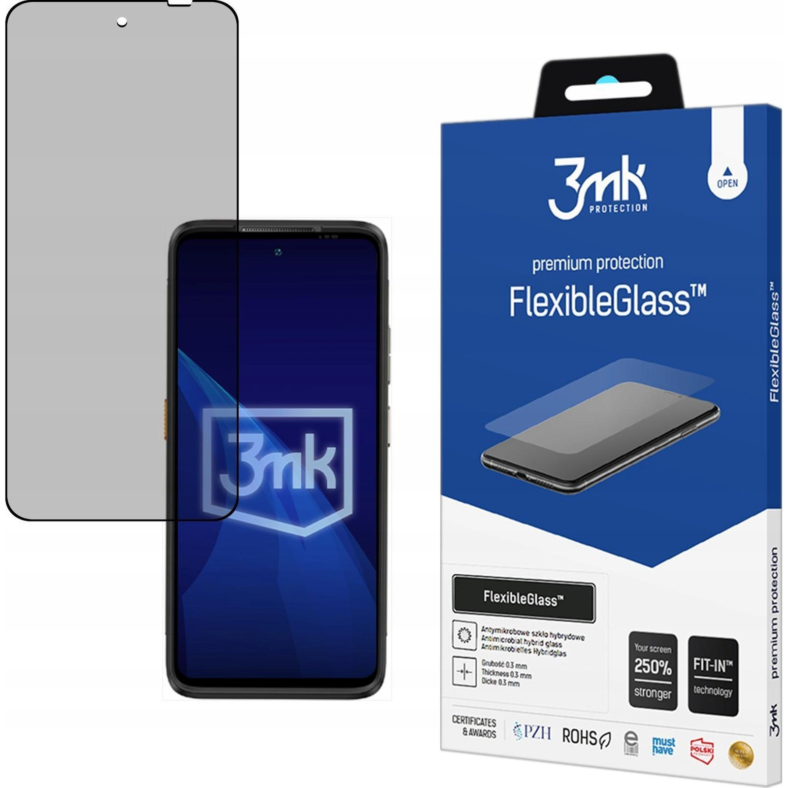 3MK FlexibleGlass Ulefone Armor 23 Ultra üvegfólia - hibrid (5903108627665)