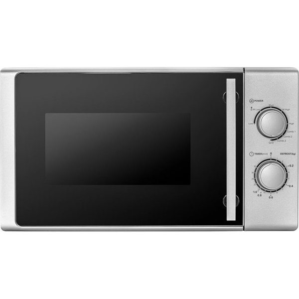 Daewoo DM-2013MSG Mikrohullámú Sütő Grill Funkcióval 700W 20L Ezüst