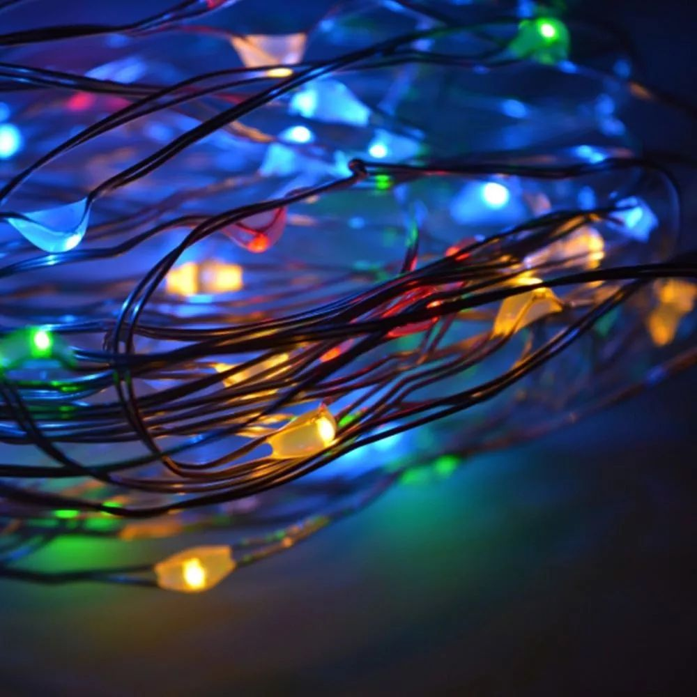 Dekortrend KDE 255 Beltéri Tündérfény LED fényfüzér 5m - RGB (KDE 255)