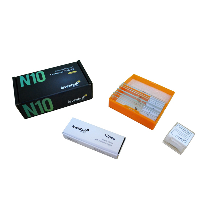 Levenhuk N10 NG Zoológiai előkészített tárgylemezkészlet (29279)