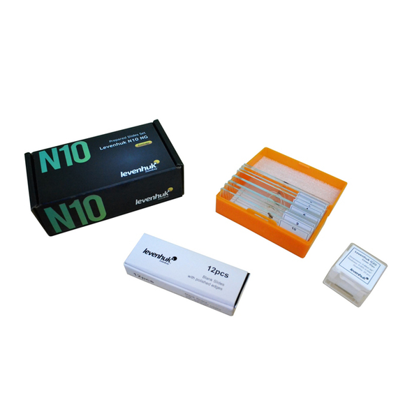 Levenhuk N10 NG Zoológiai előkészített tárgylemezkészlet