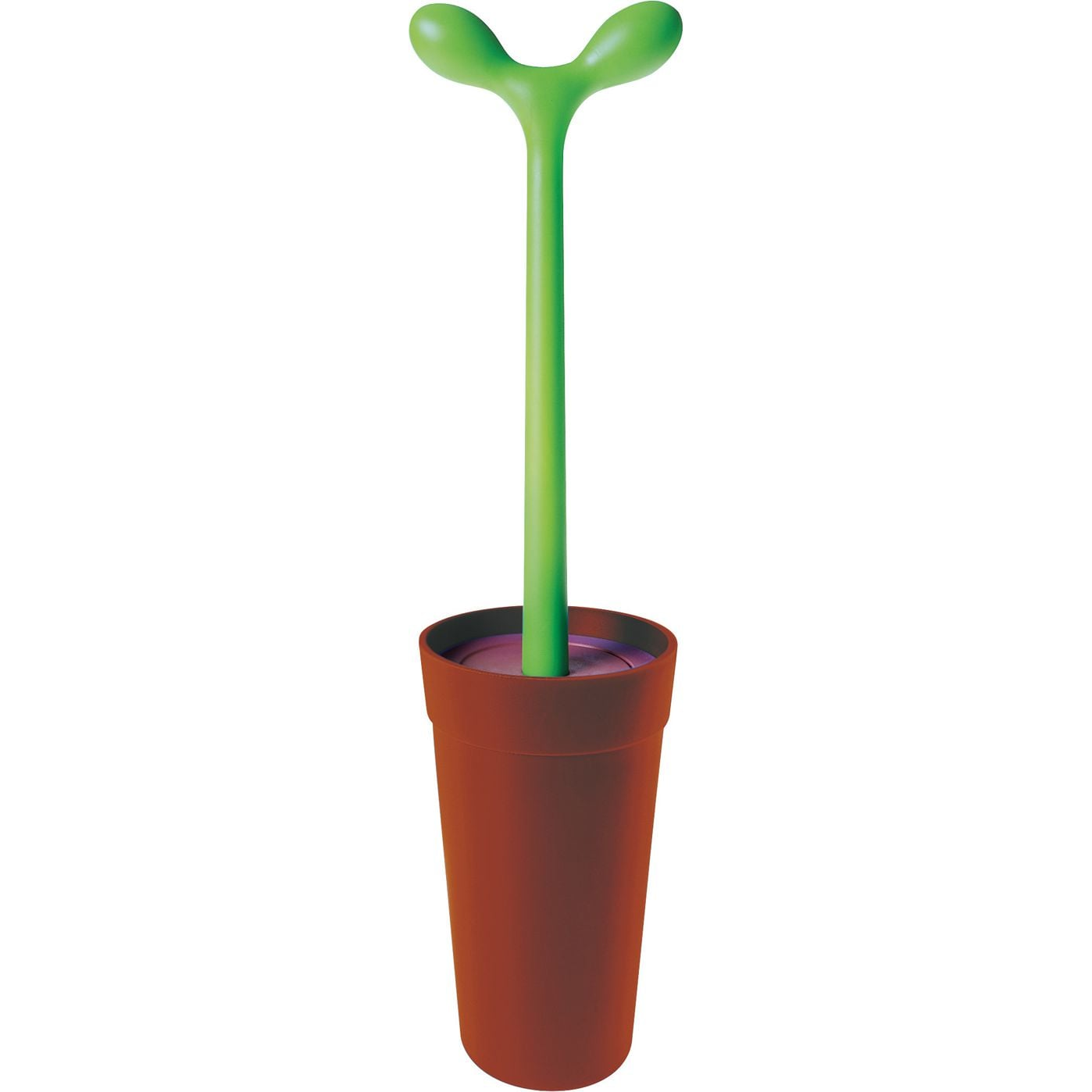 Alessi ASG04 Merdolino Cserepes növény formájú Műanyag WC kefe (ASG04)