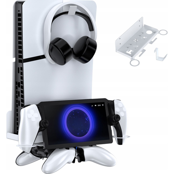 Uchwyt Ścienny na Ścianę Wieszak do Sony PlayStation 5 PS5 SLIM + PS Portal / JYS-P5213