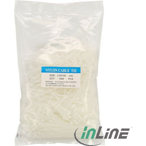 InLine 59963X fascetta Nylon 1000 pz