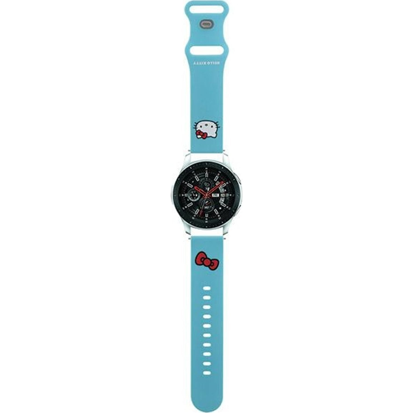 HELLO KITTY SILIKONSKI PAŠEK 22MM UNIVERZALEN ZA URO MODER