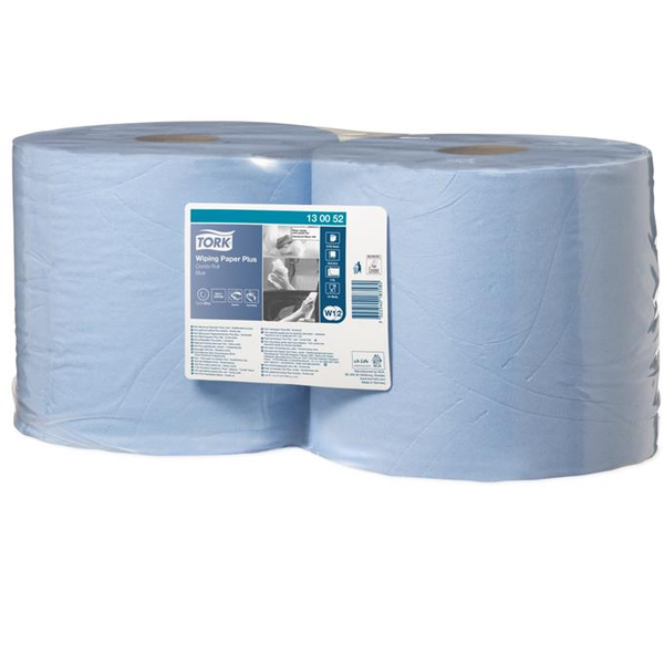 Tork W1 rendszer Törlőpapír plusz - Kék (2 tek)