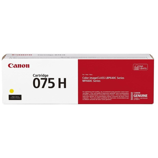 Canon 075 H tonerpatron 1 stk Original Gul