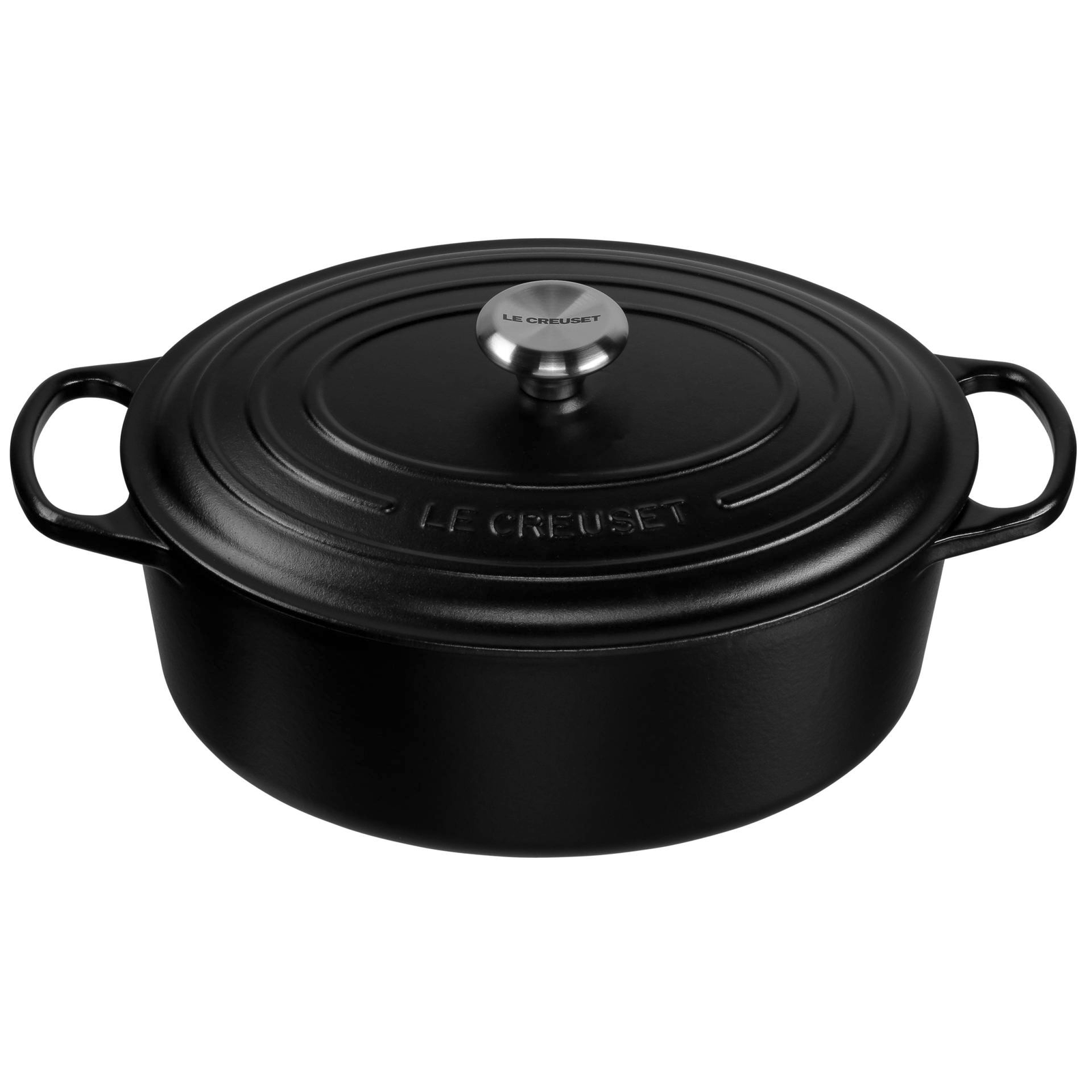 Le Creuset Signature 31cm Öntöttvas Főzőedény 6.3L - Fekete (21178310000430)