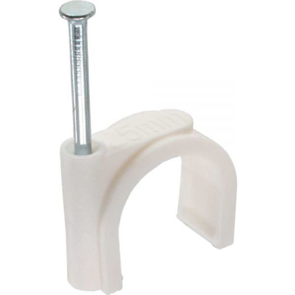 InLine 44022 fascetta Plastica, Acciaio Bianco