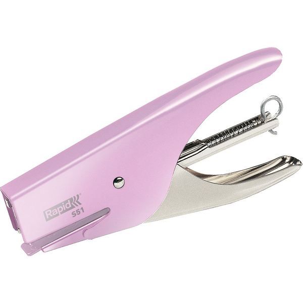 Zszywacz Rapid Rapid Retro Classic S51, 15 sheets, Pink, Stainless steel, Standard clinch, 21/4, Metal, 80 g/m²