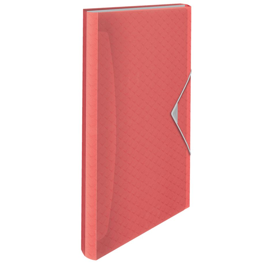 Esselte Colour'Breeze harmonika irattartó korallszínű (628447) (Esselte628447)