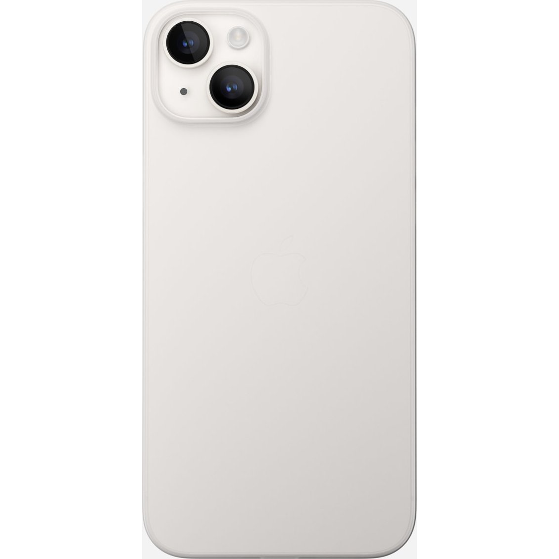 Nomad iPhone 14 Plus Slim Hátlapvédő tok - Átlátszó (NM01294085)