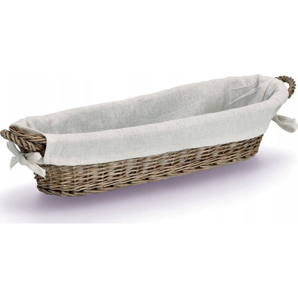 Chlebak Zeller Wiklinowy koszyk na chleb, 49 x 14 x 10 cm