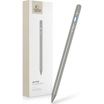 TECH-PROTECT ACTIVE STYLUS PESO TITANIUM STYLUS ZA TABLICO IN TELEFON