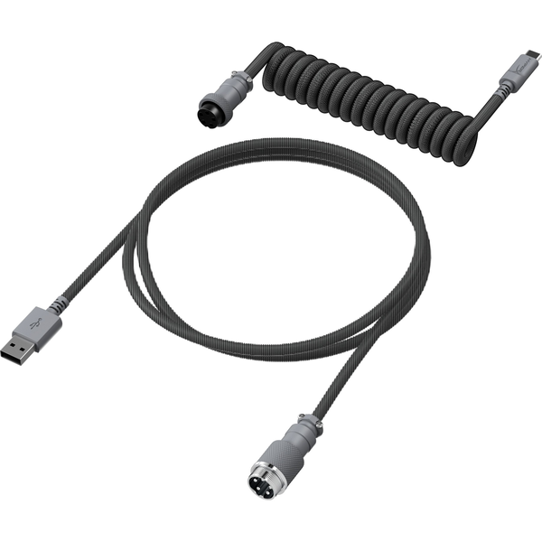 HyperX USB-C Coiled Cable Gray