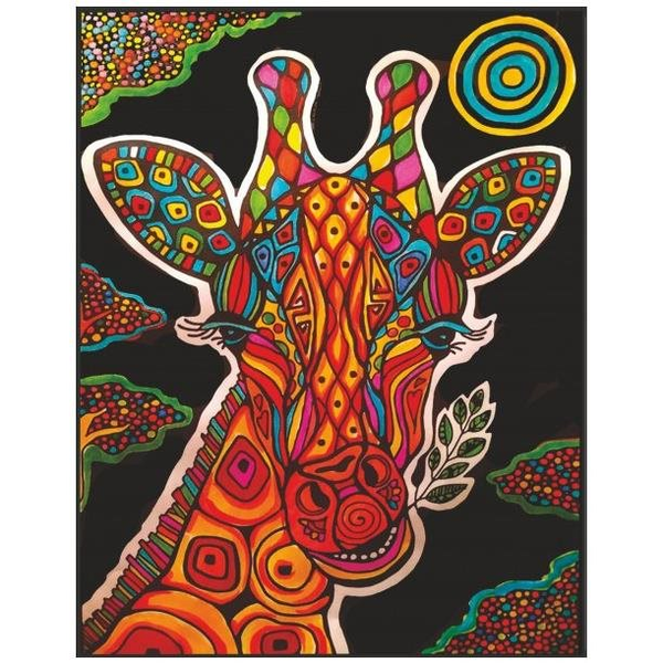 Colorvelvet Bársony kép - Zsiráf