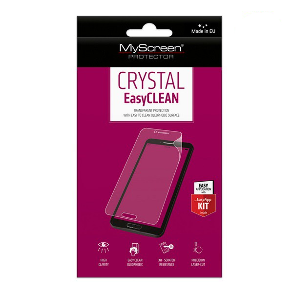 MYSCREEN Huawei P40 CRYSTAL протекторно фолио за екран (3H, НЕ извито), прозрачно