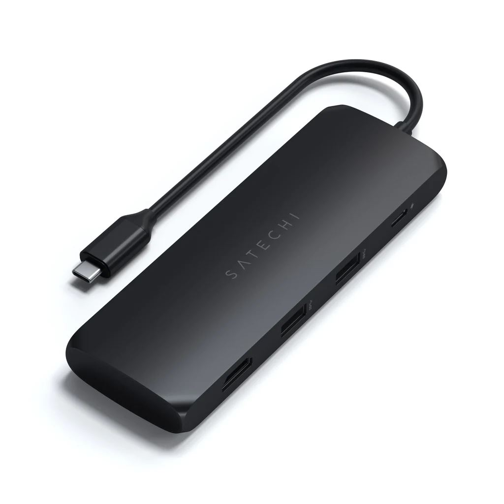Hybridný multiportový adaptér Satechi USB-C – slot SSD (ST-UCHSEK)
