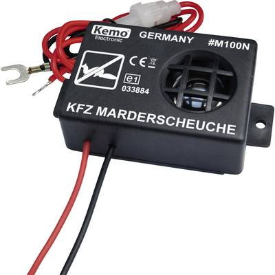 Ultrahangos nyestriasztó és menyétriasztó autóhoz, 12V, KEMO M100N (M100N)