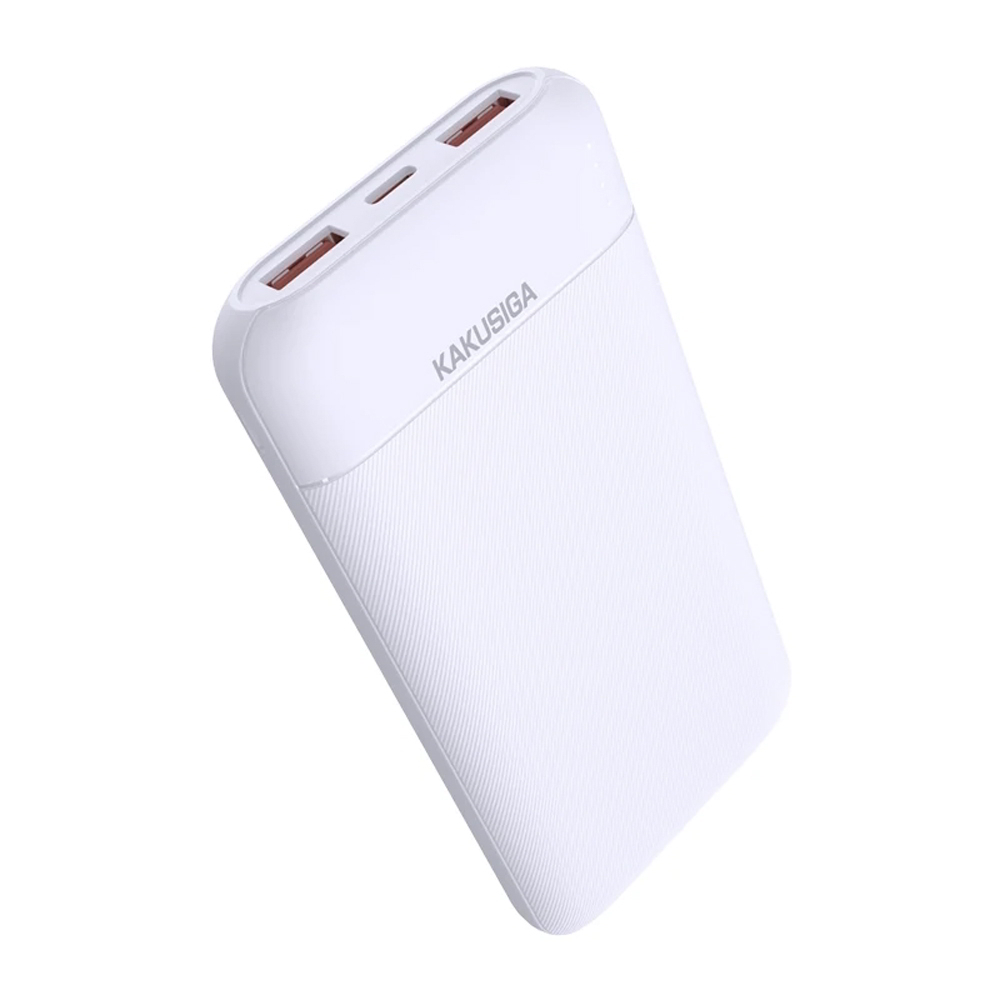 KAKUSIGA KSC-887 Power Bank 10000mAh - Fehér (KSC887WH)