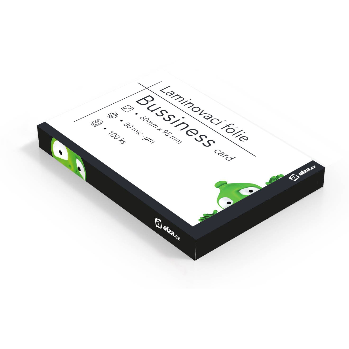 Alza 60 x 95 mm (névjegykártya) / 160 fényes - 100 db (Vizitka_160)