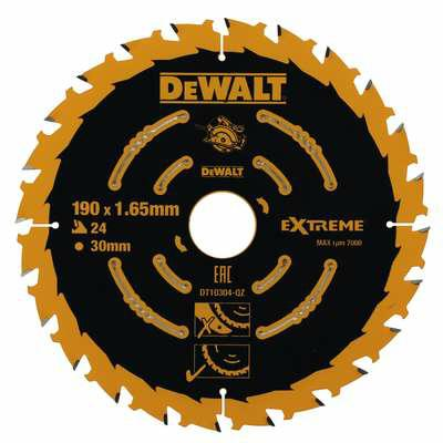 Körfűrésztárcsa DeWalt 165x20mm 40 fog (DT10301-QZ)