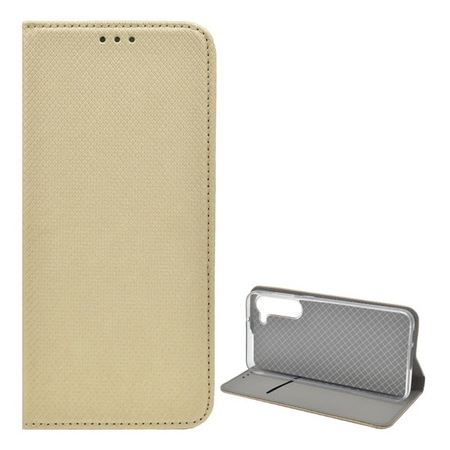 Gigapack Samsung Galaxy S23 Plus rombusz mintás fliptok aranyszínű (GP-134927) (GP-134927)