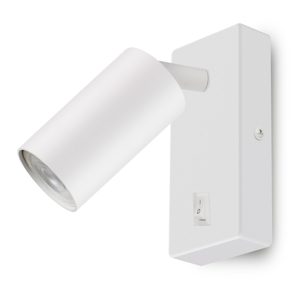 Maclean MCE369 W стенна лампа, GU10, 40W, бяла