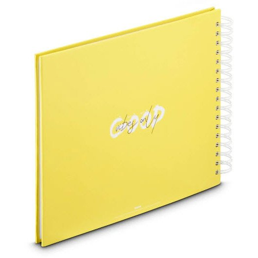 Hama Good Things album fotografico e portalistino Giallo 100 fogli 10 x 15 Rilegatura a spirale