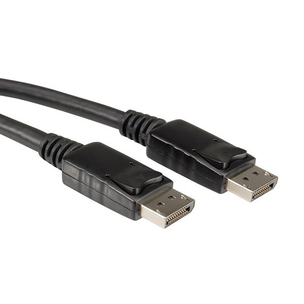 DisplayPort кабел, Roline, 10 м, черен
