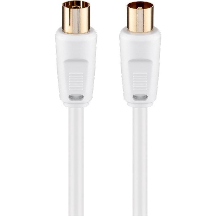 Goobay 67286 Koax antenna kábel 7.5m - Fehér (67286)