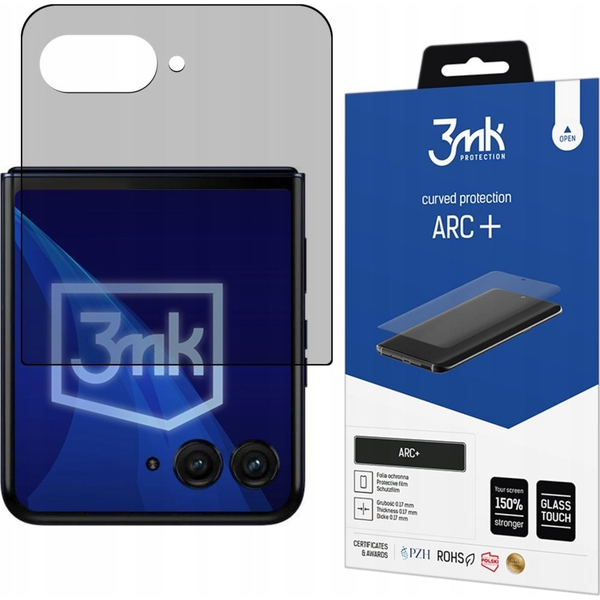 3mk ARC+ kijelző védőfólia Motorola Razr 50 Ultra (front)