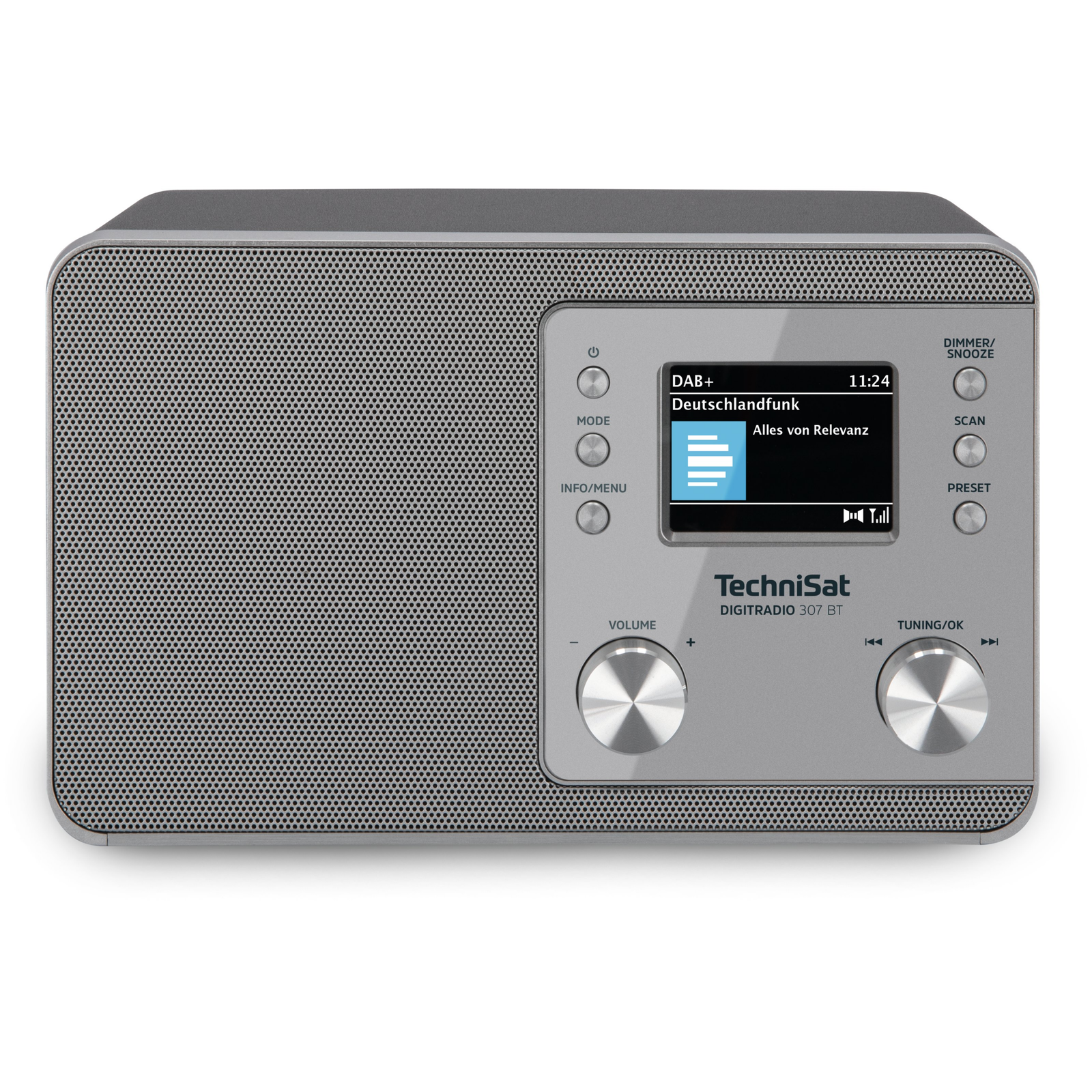 Technisat DigitRadio 307 BT Rádió - Ezüst (0001/3977)