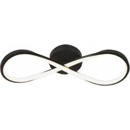 V-TAC 7002 Masni Mennyezeti Lámpa - 24 W, Fekete Házzal, Meleg Fehér (SKU 7002)