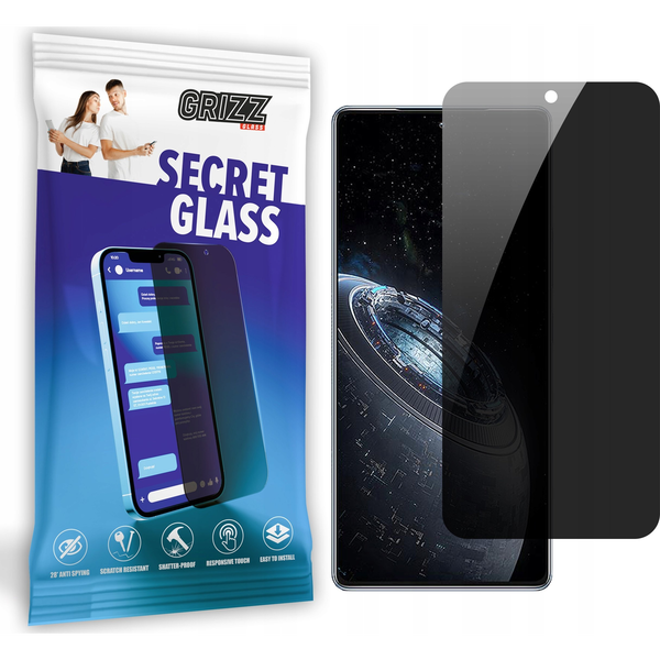  GrizzGlass Szkło prywatyzujące GrizzGlass SecretGlass do Infinix GT 20 Pro